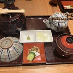 うなぎ 徳 - アタイのうな茶付け…
