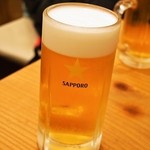Shusentei Nadagiku Omizosu Jinokappa - 生ビール