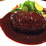 北新地 福多亭 The Ukai - こだわり”自家挽き和牛ハンバーグ”ランチ（1500円）