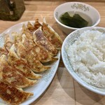 八景食堂 味のハマコー - 料理写真:餃子定食（1,100円）