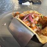 ブルー エントランス キッチン - 料理写真: