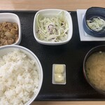 吉野家 - 納豆牛小鉢定食
