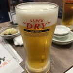 庄や - 大ジョッキ。