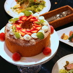 ら・てぃだ　カンカン - イチゴのシフォンケーキ