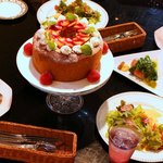 ら・てぃだ　カンカン - イチゴのシフォンケーキ