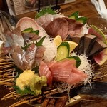 OHASHI - 刺身４枚６種盛り