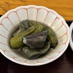 炉端にのいち - 茄子の煮浸し