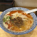 藤椒 - ✅担々麺¥850(4:辛さマシ)
　※辛さは5段階からセレクト可能
　※その他、看板メニューは
       ①麻婆豆腐
       ②汁無し担々麺
　※キャッシュオンリー