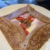 ブレッツ カフェ クレープリー - 混ぜ玉子・トマト・マッシュルーム