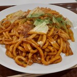 元天 ねぎ蛸 - 料理写真:焼きうどんソース味（大盛）
