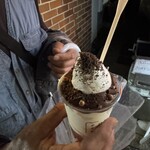 21時にアイス - 料理写真: