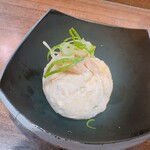 俺の割烹 おでん - 穴子といぶりがっこのポテトサラダ