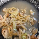 かも料理　まりも本店 - 残った汁が美味い♫