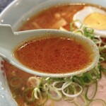 旭川ラーメン - みそスタミナラーメン、スープリフト！