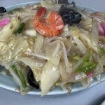 九州ラーメン友理 - 皿うどん太麺