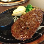 ステーキのあさくま - 料理写真:学生ハンバーグ