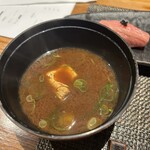 肉割烹 鋒 - 赤だし