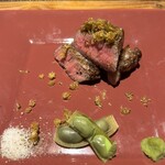 肉割烹 鋒 - 牛ヒレ肉