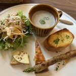 カフェ ぴど - この日の日替わりの「ランチプレート」です！