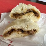 中華点心 茶寮 - バリ旨な肉まんを、秘技・半蔵斬りW(`0`)W