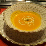 ステーキハウス 千萬 高松店 - キャロットスープ