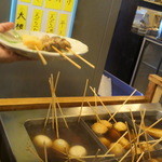 かわたうどん - おでんコーナー