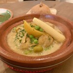 MOGA - シェフのお任せフルコース（の一部）