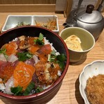 だし茶漬け+肉うどん えん - 料理写真:
