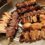 ごっつあん - 焼き鳥八本串セット
