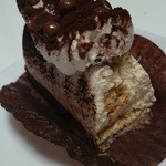 レ・グーテ - まったりマスカルポーネにエスプレッソがジュワっと染み込むスポンジ、コーヒークリームが口溶け抜群！