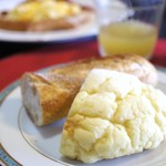スギノキ - フィセルとメロンパンで朝食=15年2月