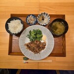 今月のお肉ランチ