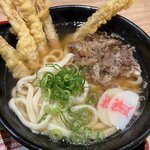 資さんうどん - 料理写真:肉ごぼ天うどん(ごぼ天５本)！