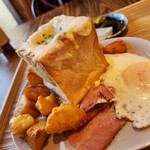 きょうとて - パンのおなかがチキングラタン～☆