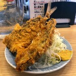 晩杯屋 - 料理写真:鯵フライ