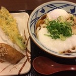 丸亀製麺 - 玉とろ温 並390円！