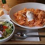 BOOK カフェ ナズナ - ナポめしランチ