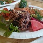 キッチン ホシノワ - イベント日だけのメニューでした！野菜でこれだけ満足するとは