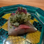 ボッテゴン - 鯵のカルパッチョ