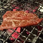 炭火焼肉 ひばち - 焼く