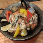 ウォルプタス - 魚介のパエリア