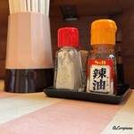おばてい食堂 - 卓上調味料