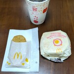 マクドナルド - ドリンク写真:ソーセージエッグマフィンセット