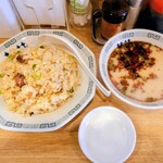 桂花ラーメン - 炒飯（スープ付き）