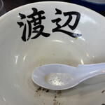 自家製太麺 渡辺 - 