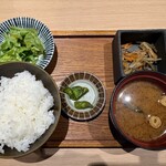 北浜 地酒や わだち - 定食