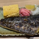 北浜 地酒や わだち - サワラのぬか漬け焼き