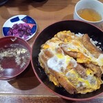 やぐら - かつ丼単品(おすまし付き)