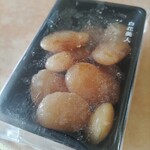 甘納豆かわむら - 白花美人　透明の袋にも書いてあって分かりやすいです♪