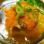 大衆酒場 一番手 - どて串カツ税込109円x2